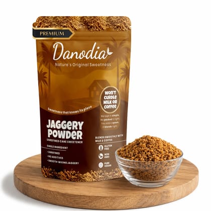 Danodia Foods Organic Jaggery Powder, 950 gm