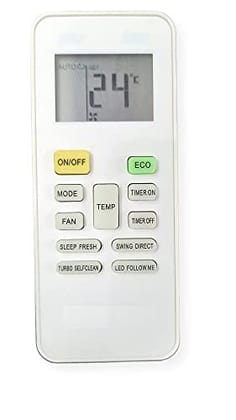 Ehop Remote Compatible for Bluestar Air Conditioner VE-172 (Please Match The Image with Your existing or Old Remote Before Ordering)