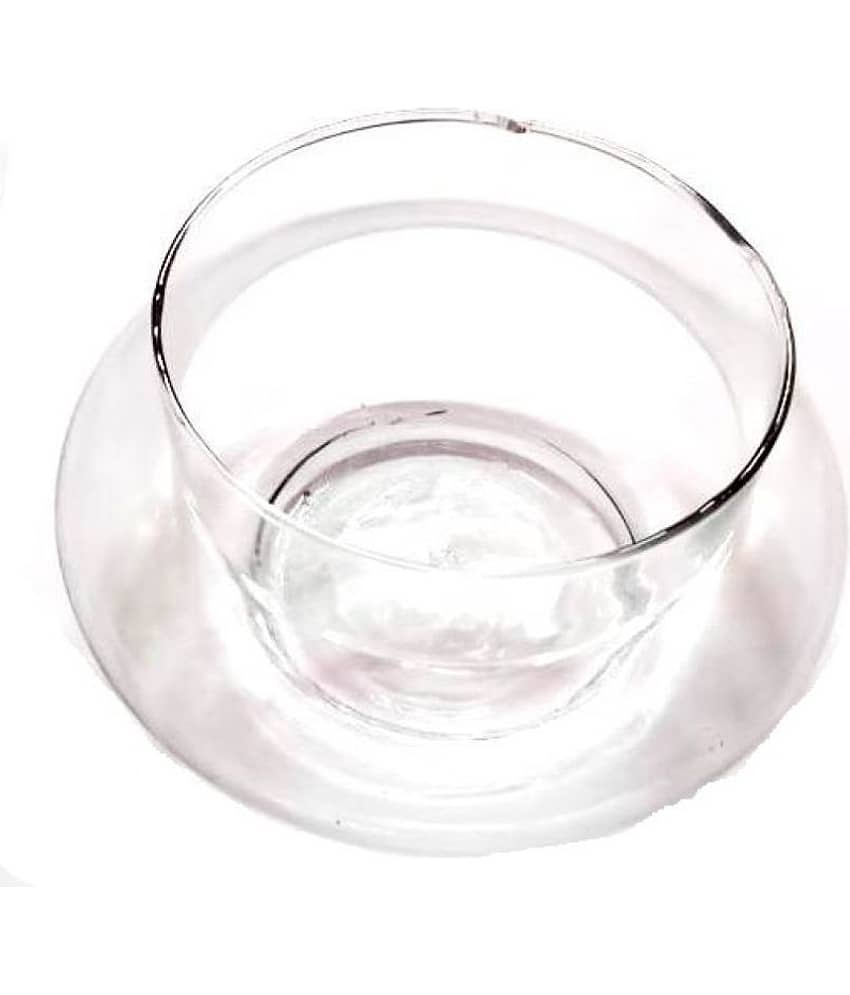 Green plant indoor Glass Table Vase 5 cms - Pack of 1