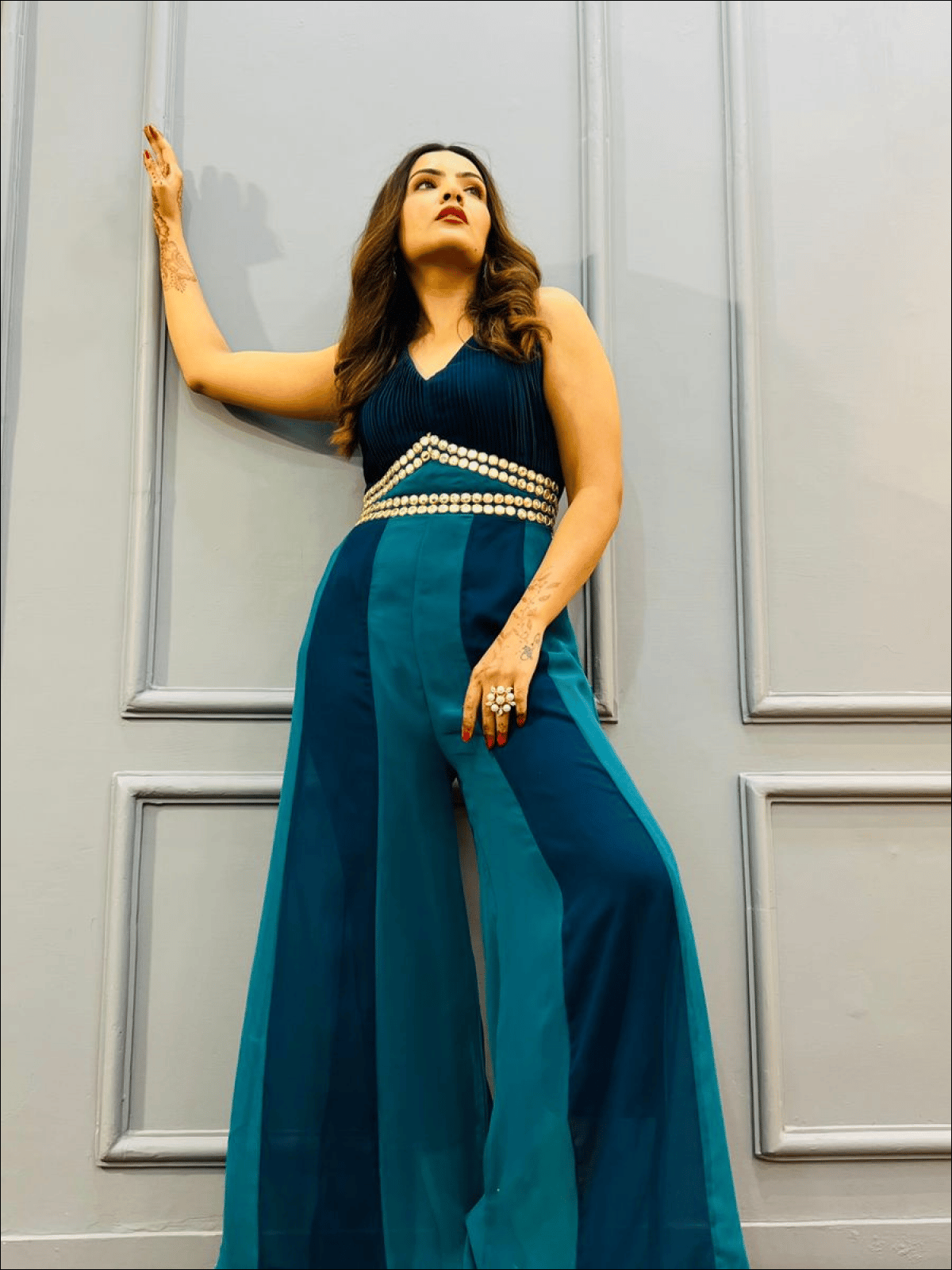Cocktail Wear Jumpsuit-S
