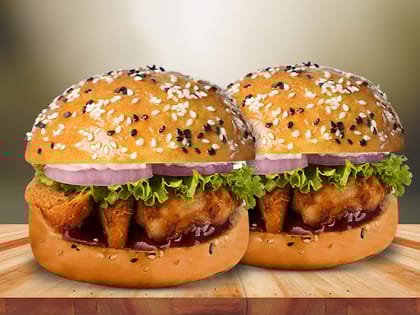 2 Grilled Chicken Club Burger Burger