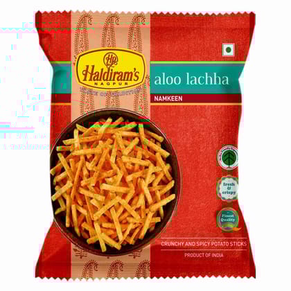 Haldiram Aloo Lachha 100 Gm - Pack of 75
