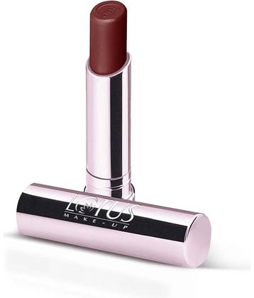 Lotus Makeup Ecostay Natural Matte Lip Color - Oriental Poppy NM11 LongLasting 4.2g (Pack of 1)