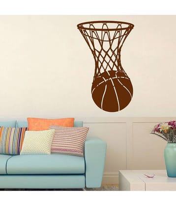 Decor Villa Basketball PVC Wall Stickers