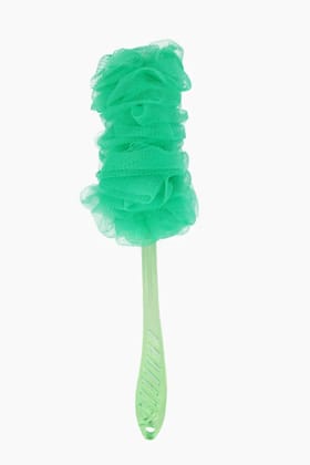 Vivin Long Handle Bath Body Brush Loofa and Shower Sponge (Green) - Pack Of 1