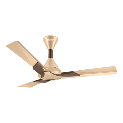 Wendy with Remote BEE Star Rated Ceiling Fan - 1200mm / Metallic Black Gold