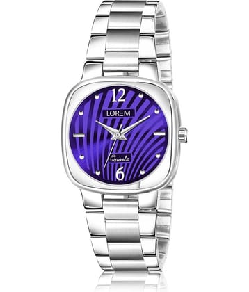 Lorem - Silver Metal Analog Womens Watch