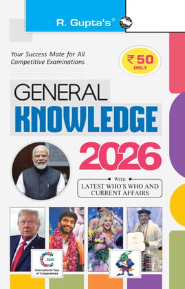 General Knowledge 2025 (Including Latest Who's Who & Current Affairs) [Paperback] [Jul 12, 2024] RPH Editorial Board