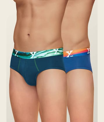 XYXX Pack of 2 Modal Men's Briefs ( Multicolor )
