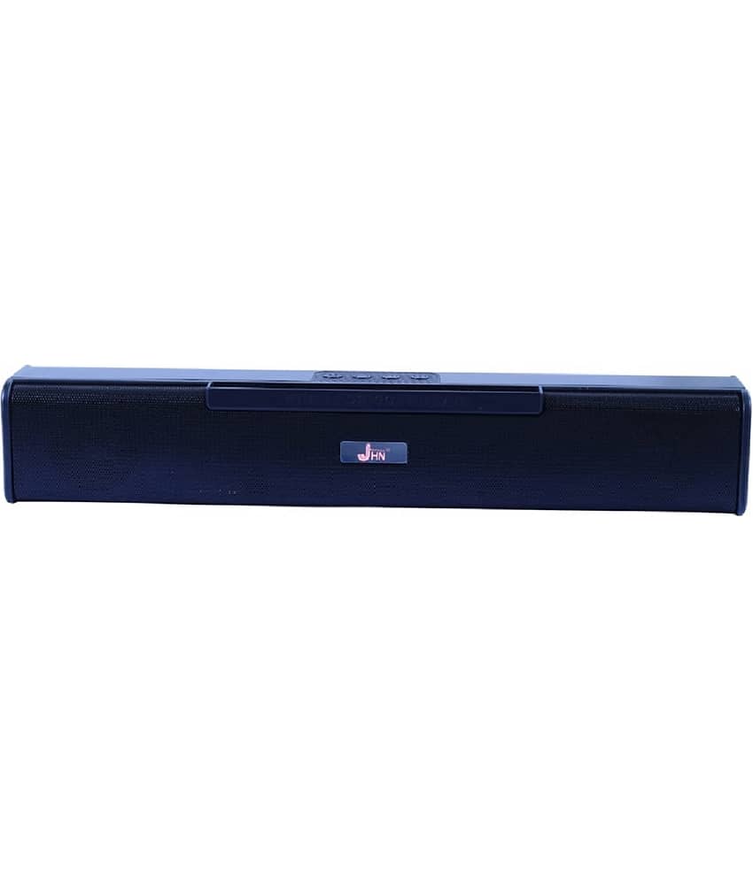 jhn JHN 483 10 W Bluetooth Speaker Bluetooth V 5.1 with USB,SD card Slot Playback Time 6 hrs Black