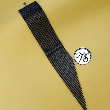 Layla hanging bracelet-Black