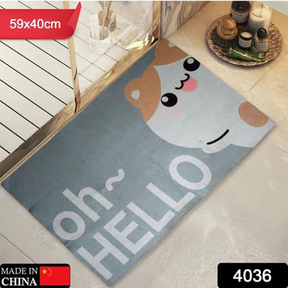 Square&nbsp;Bathroom mat Water Absorbent mats Diatomite Door Mat Anti-Slip Bath Mat Quick Drying Absorbent mat for Home, Kitchen (59x40) (Mix Design)