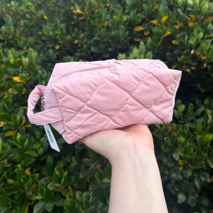 The Ultimate Everyday Pouch – For Beauty, Pens & Travel Bits-Pink