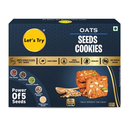 Let's Try Oats Seeds Cookies - 226g