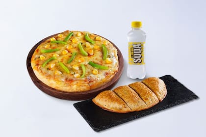 Corn & Capsicum Pizza Meal