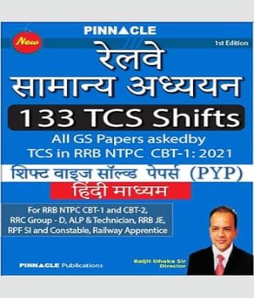 Railway GS 133 TCS Shifts : Shift-Wise RRB NTPC 2021 Hindi Medium