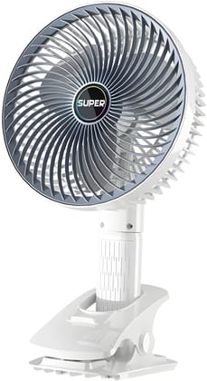 Multifunctional USB Clip Desk Fan | Low Noise Personal Cooling Fan with Strong Clip | Portable Mini Fan for Home, Office, Hiking & Travel