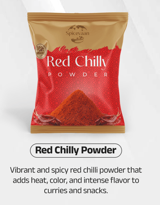 Spicevaan Daily Essentials Combo (3 x 100g) | Organic Red Chilly, Coriander & Jeera Powder | The Holy Trinity of Indian Spices for Every Meal