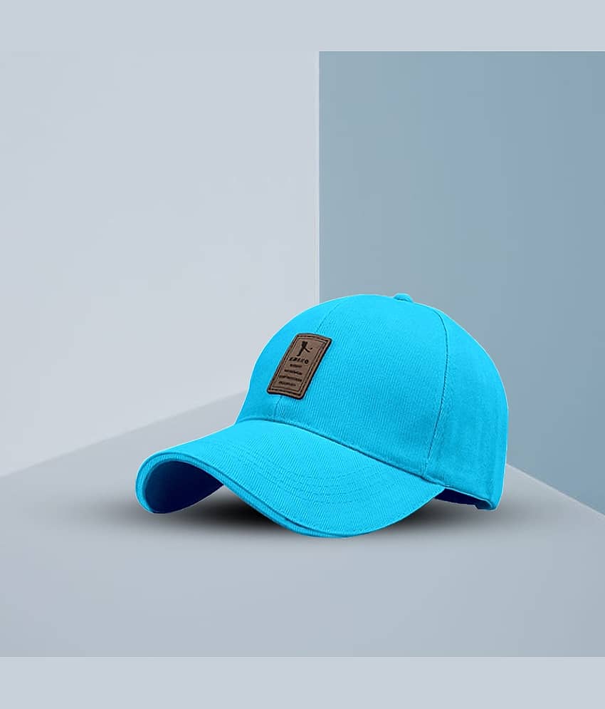 Alamos Pack of 1 cotton Men's Cap ( Blue )