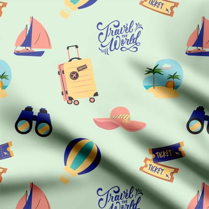 Travel theme - 5A-Organza