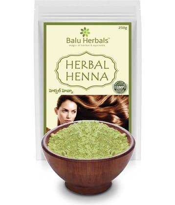 BALU HERBALS AYURVEDA Henna 250 gm