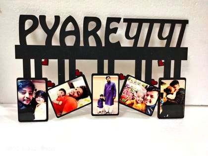 Pyaare Papa Wooden Photo Frame