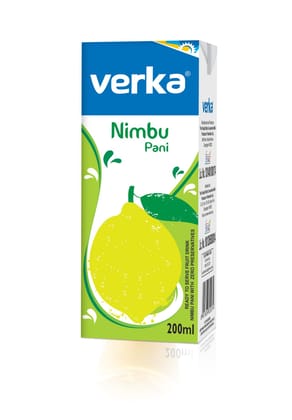 Verka Nimboo Pani 200 Ml Tetra