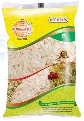 Sri Bhagyalakshmi Rice Flakes, 500 gm