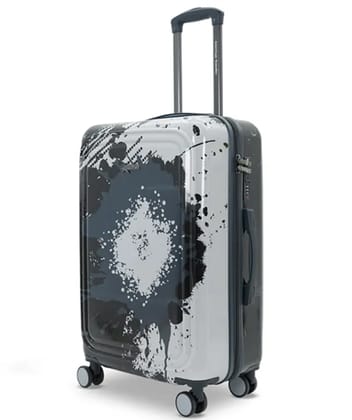 American Traveller TourisGlide Sport Luggage Trolley Bag Set of 3 (PC) Durable Hard Shell for Travel Suitcase with 360 Disk Wheels| TSA Type Lock| Heavy-Duty Lining| Football Splash (Medium)