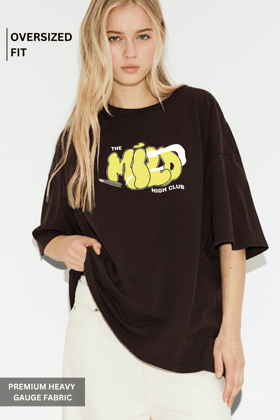 The Mild High Club - Oversized T-shirt-XS