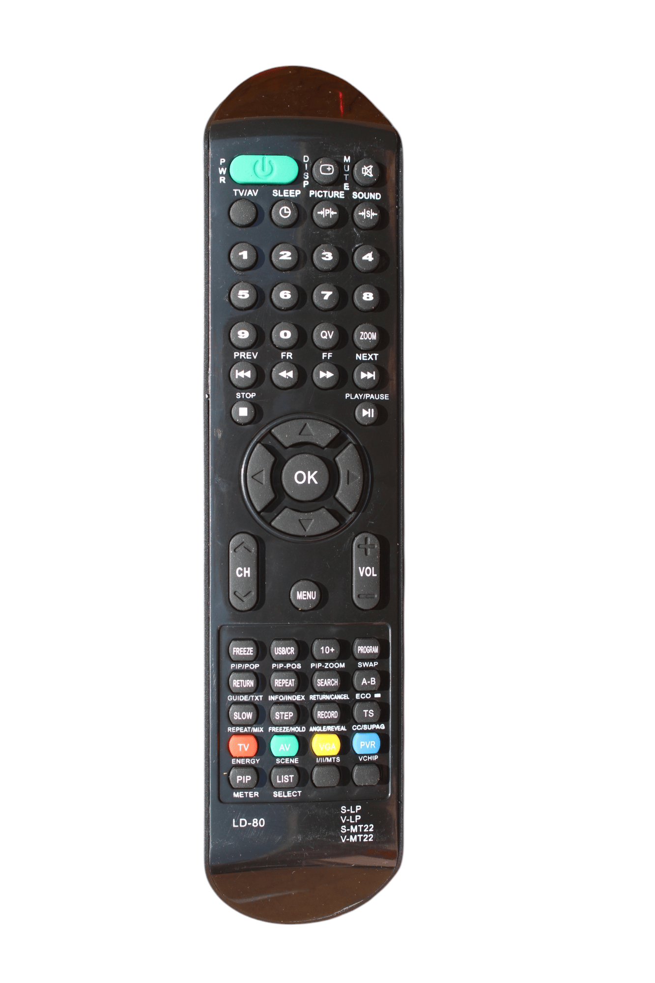 V3Deals Compatible Videocon/Sansui Smart LED/LCD TV V-MT22/S-MT22/S-LP/V-LP LD-80 Remote Control |Non Voice (Exactly Same Remote Will Work Only) - Please Match The Image with Your Old Product (LD-80)