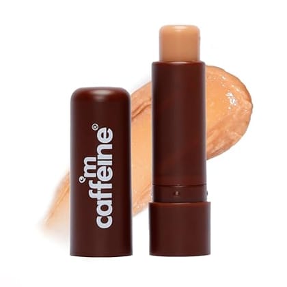 mCaffeine Lip Balm with SPF 20+ for Dry & Chapped Lips | Choco Lip Balm for 24 Hour Moisturization with Sun Protection | Lip Balm with Cocoa Butter & Caffeine For Women and Men