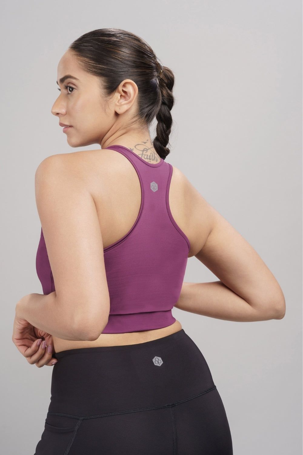 Racerback Active Bra-XS