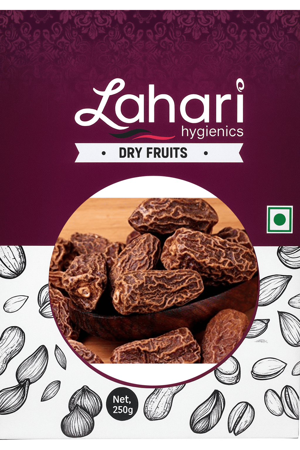 DRY DATES (BLACK) 250G