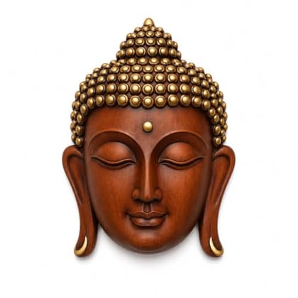 Wall Hanging Statue for Home Decor, Resin Meditation Buddha Wall Art for Living Room, Office, Temple, Yoga Room &