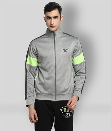 YUUKI Grey Polyester Jacket