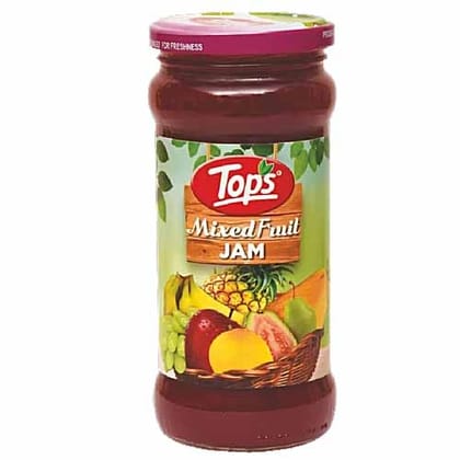 Tops Jam - Mix Fruit, 475 g Bottle