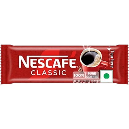 Nescafe Classic Instant Coffee Powder, 0.9 g