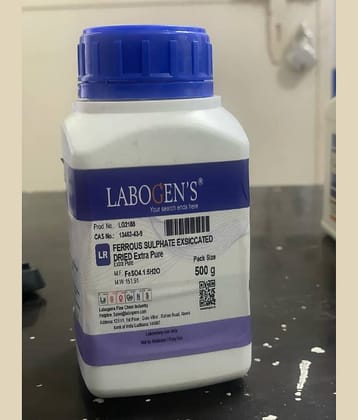 FERROUS SULPHATE EXSICCATED DRIED Extra Pure 500G