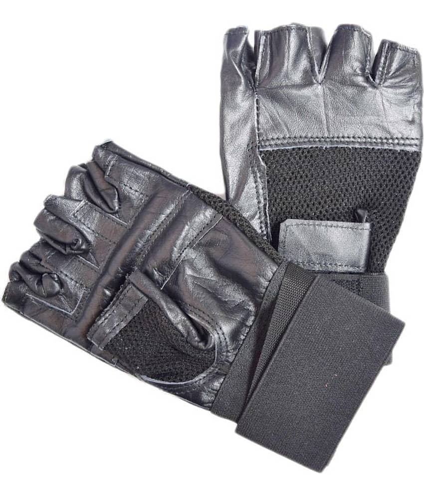 Skyfitness Black Gym Gloves