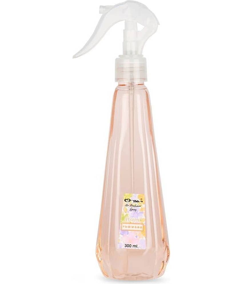 Ossa Vision Flower Air Freshener Spray 300ml Long Lasting Home Fragrance for Home, Office, Salons