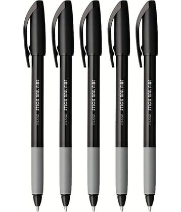 Penac Stick Ball Pen Black (Pack of 10)
