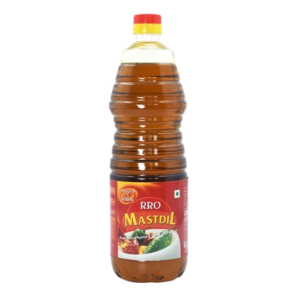 RRO Mastdil Premium Mustard Oil 1 Ltr Pet Bottle