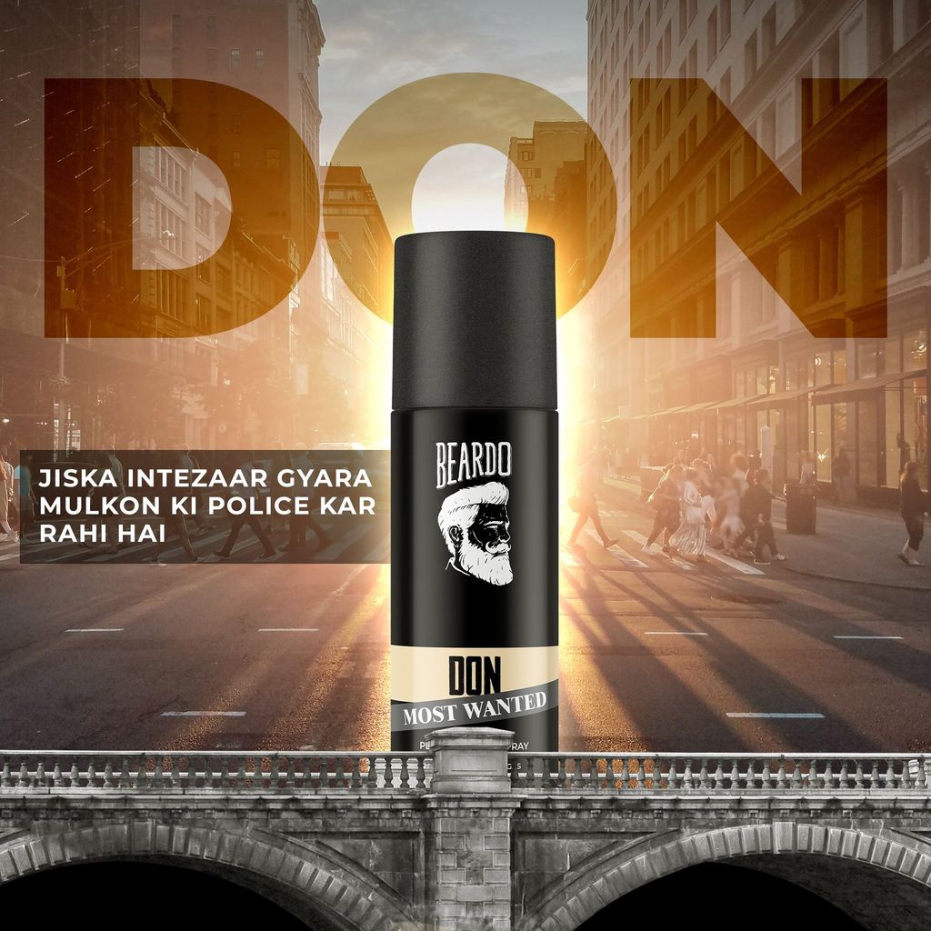 Beardo Iconic Perfume Body Spray Trio