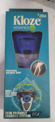 Kloze Advance 3 Skin friendly Shaving system 