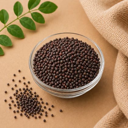 Big Mustard Seeds (100g) | Rich, Nutty Flavor & Zest | Pickling & Seasoning