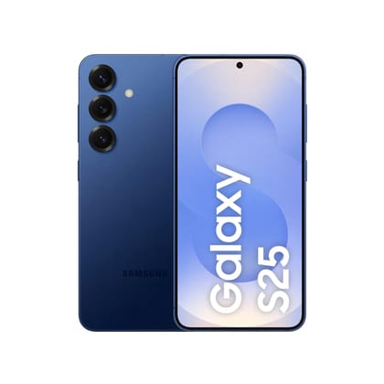 Samsung Galaxy S25 5G AI Smartphone (Icyblue, 12GB RAM, 256GB Storage), 50MP Camera with Galaxy AI Samsung Galaxy S25 5G AI Smartphone (Icyblue, 12GB RAM, 256GB Storage), 50MP Camera with Galaxy AI - Navy / 12GB RAM + 256GB Storage