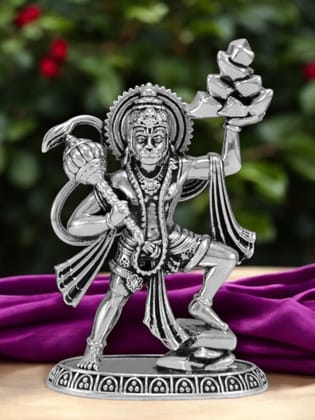 Pure Silver Bajrang Bali Idol-35 gm
