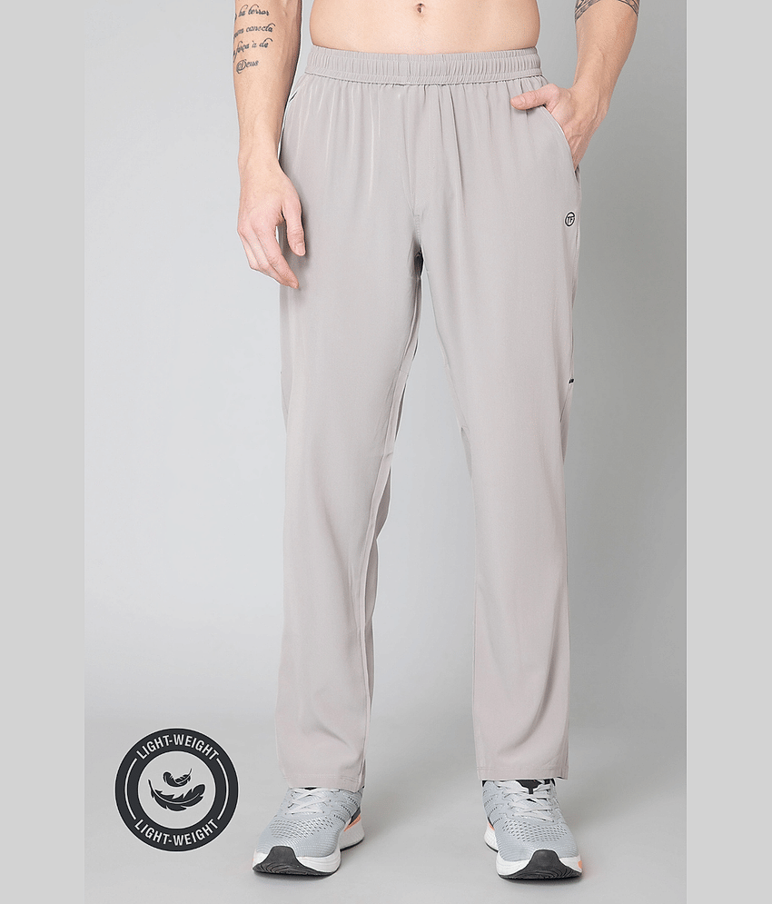 Turnfit Grey Polyester Men's Sports Trackpants ( Pack of 1 )
