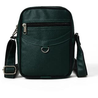 MATRICE messenger bag with green faux vegan leather(NE-S-0799-Green) MATRICE messenger bag with green faux vegan leather(NE-S-0799-Green)